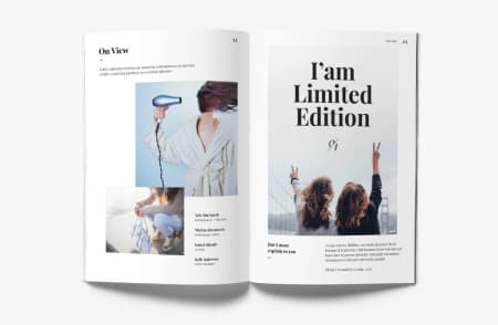 book opened